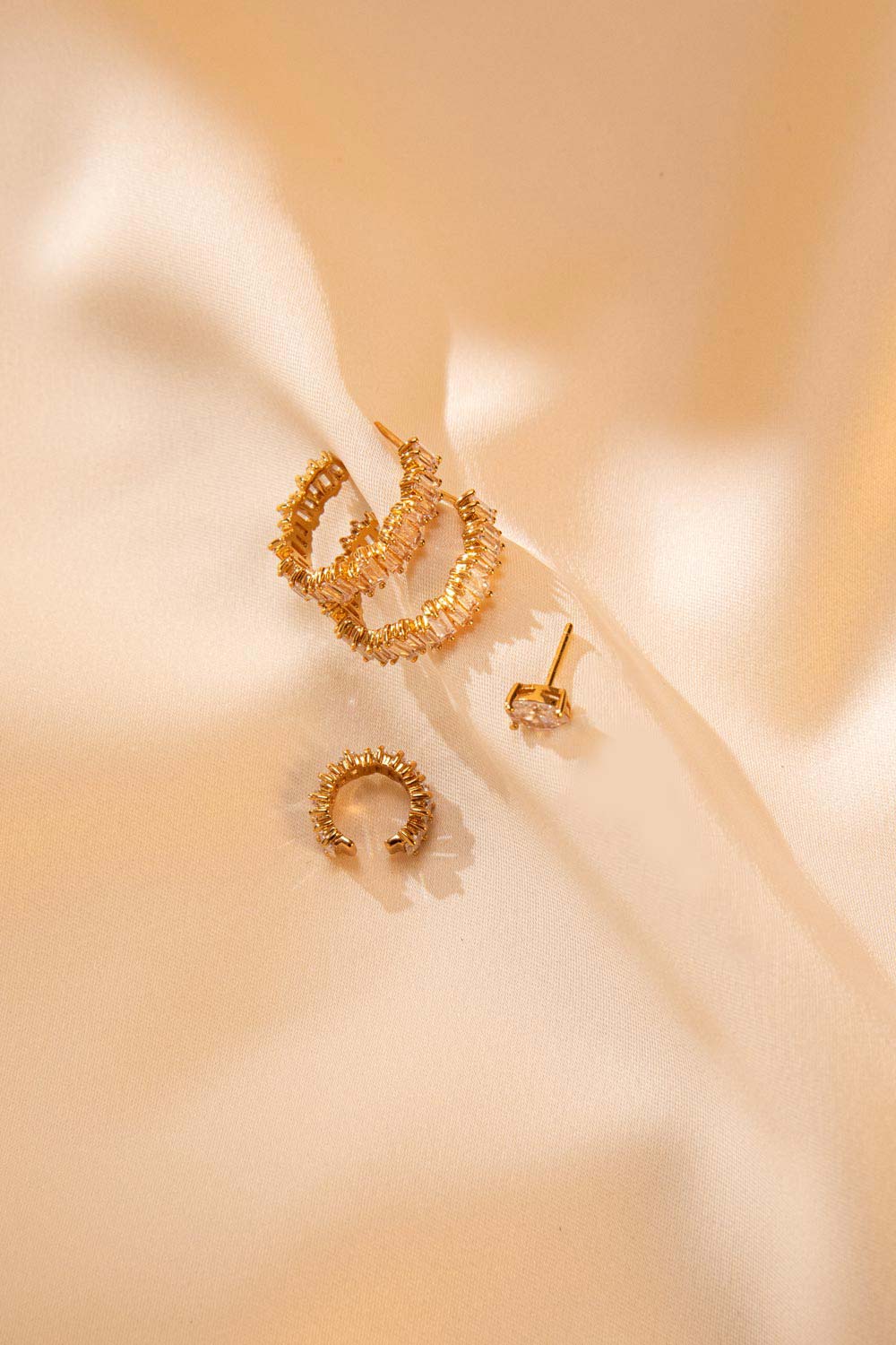 Baguette Earring Set - Image 3