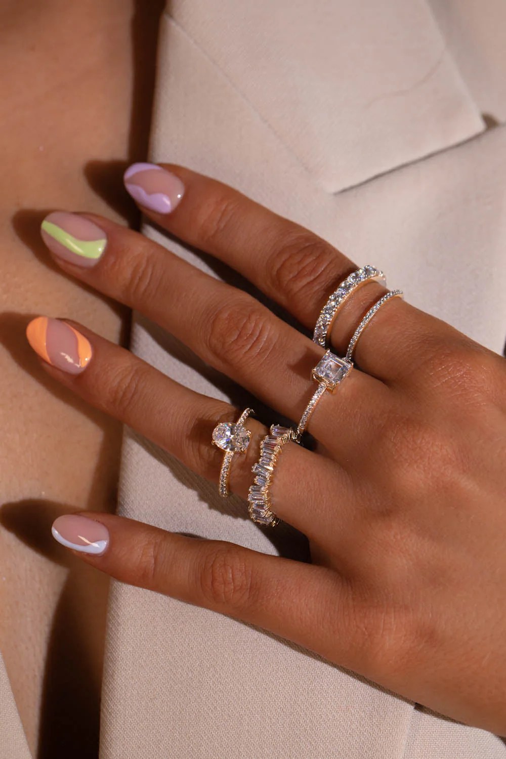 Baguette Eternity Ring - Image 5