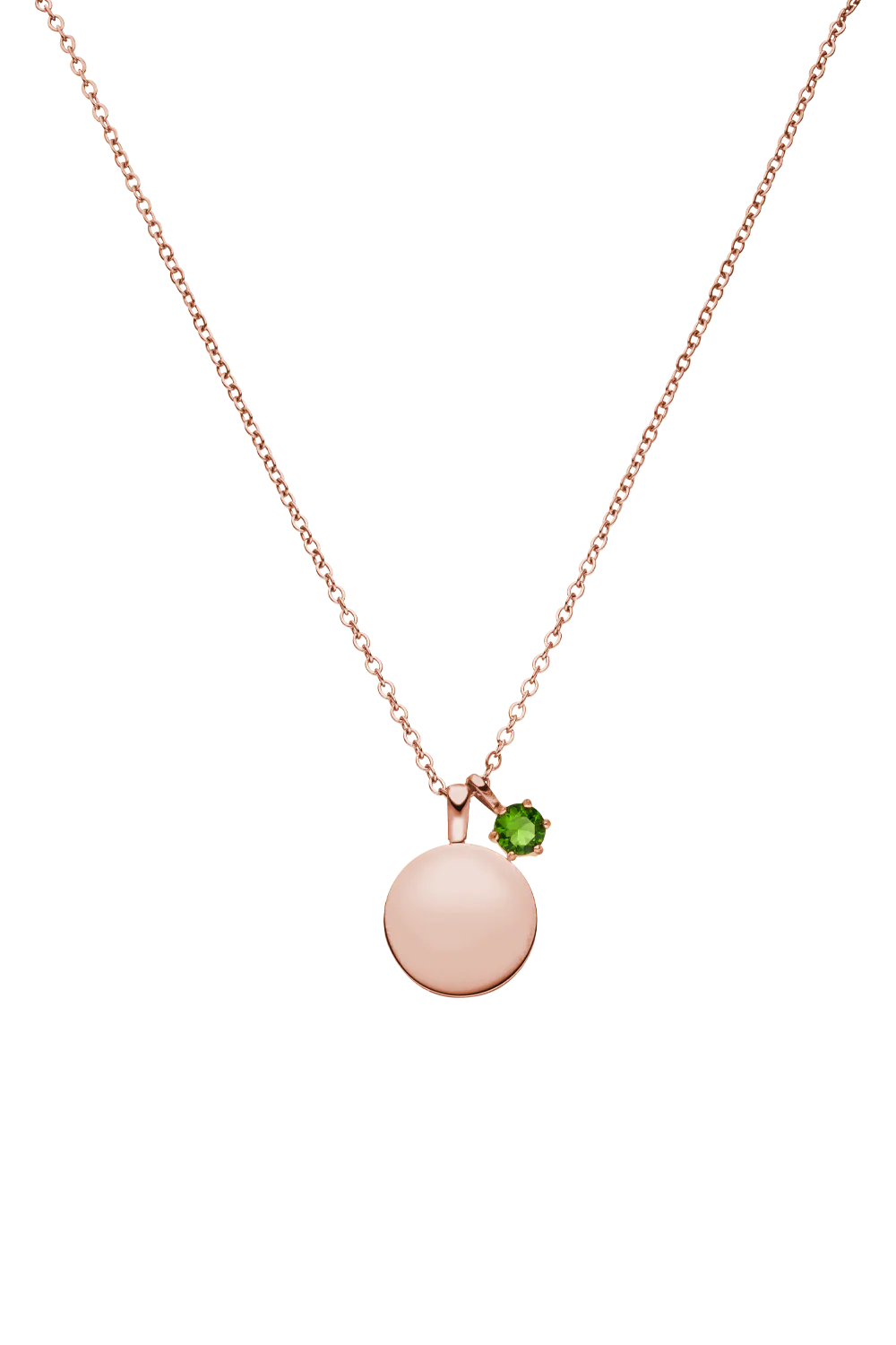 Birthstone May Necklace