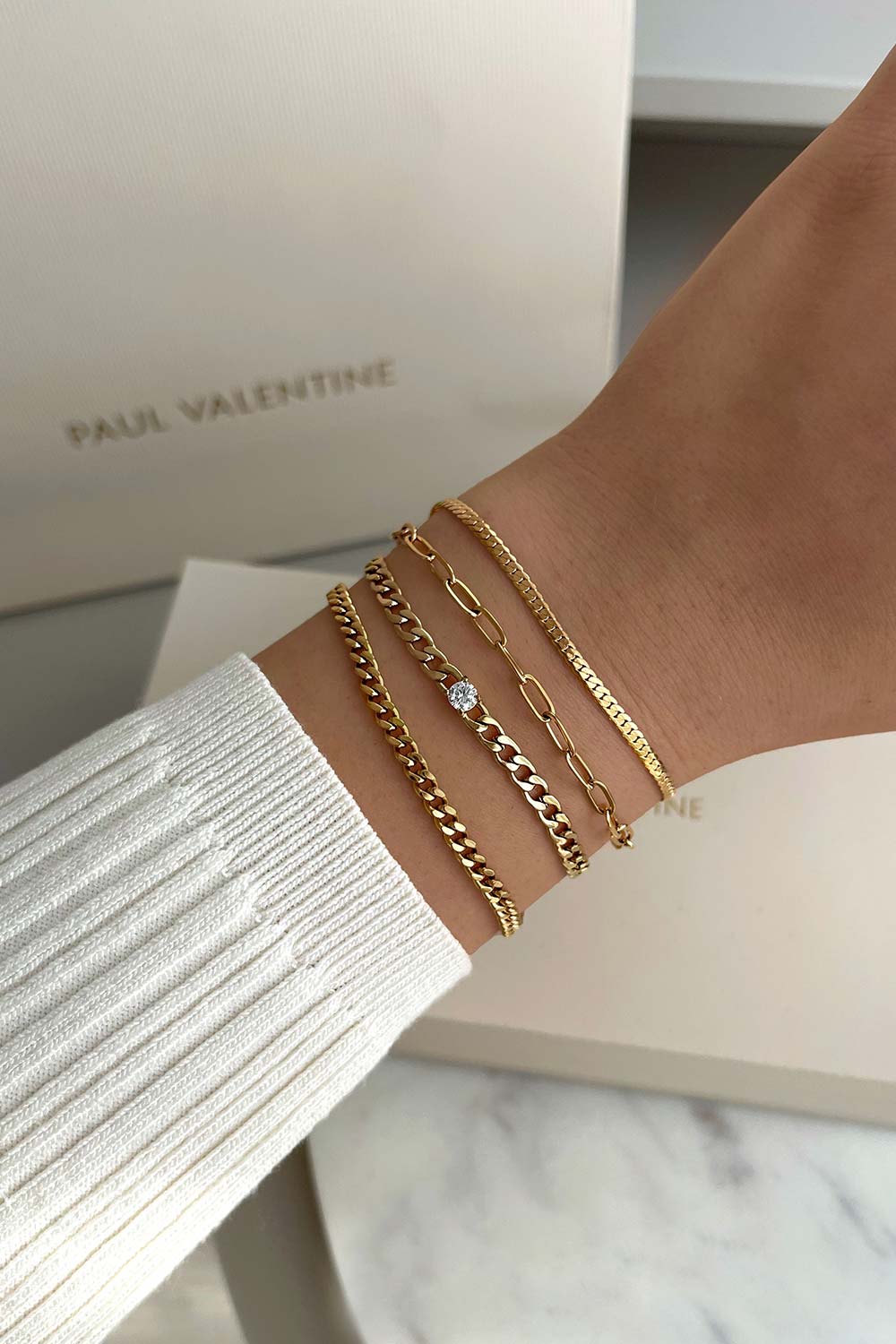 Brilliant Curb Bracelet - Image 3