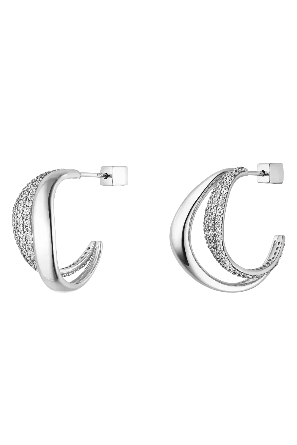 Crystal Galaxy Hoops