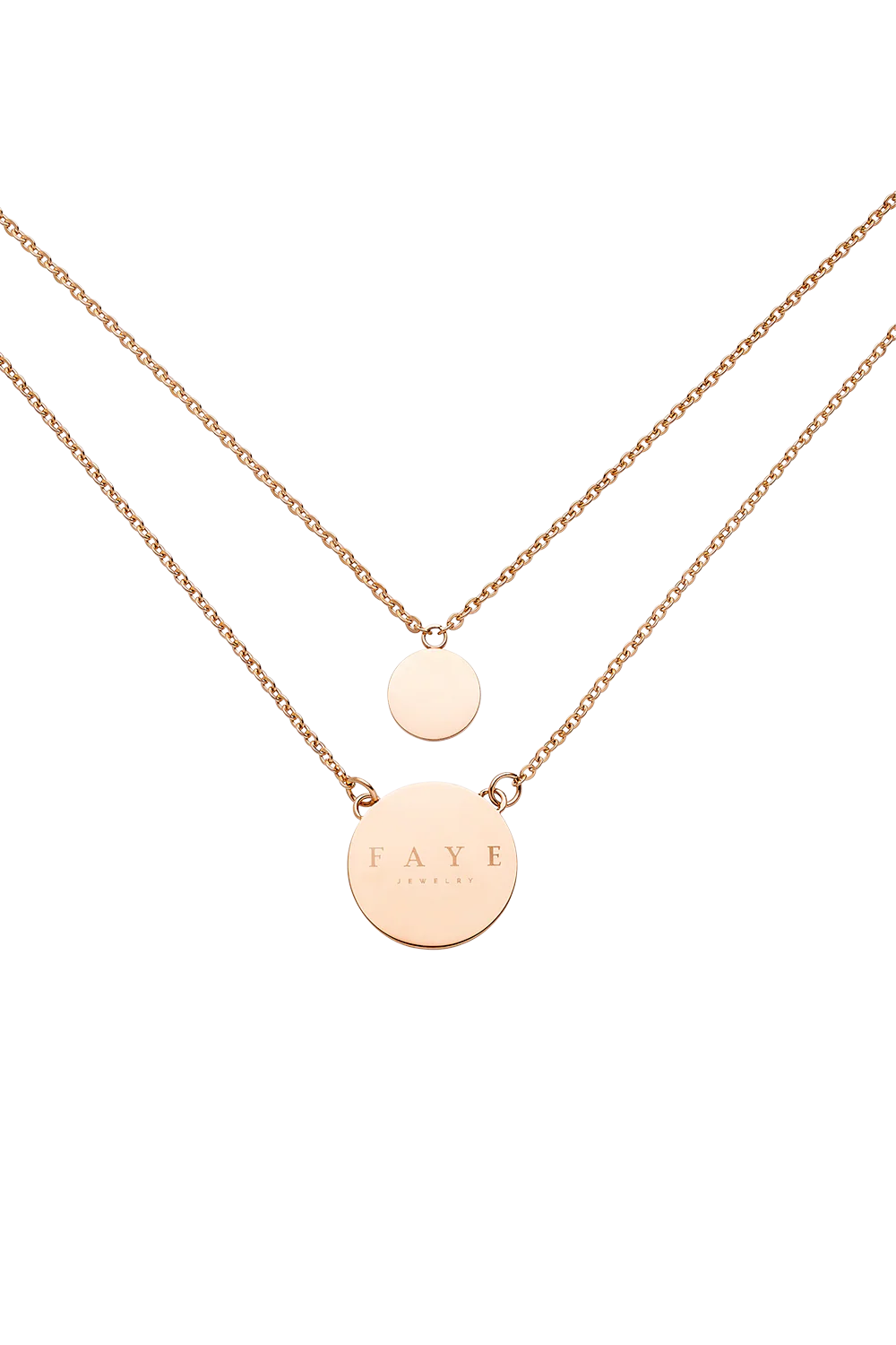 Double Coin Necklace