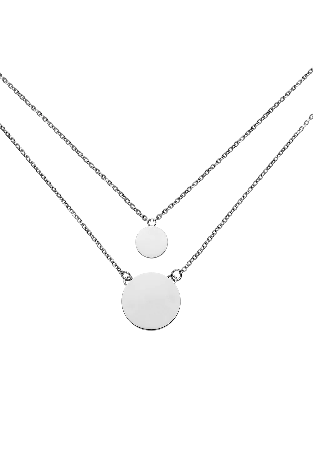 Double Coin Necklace - Image 3