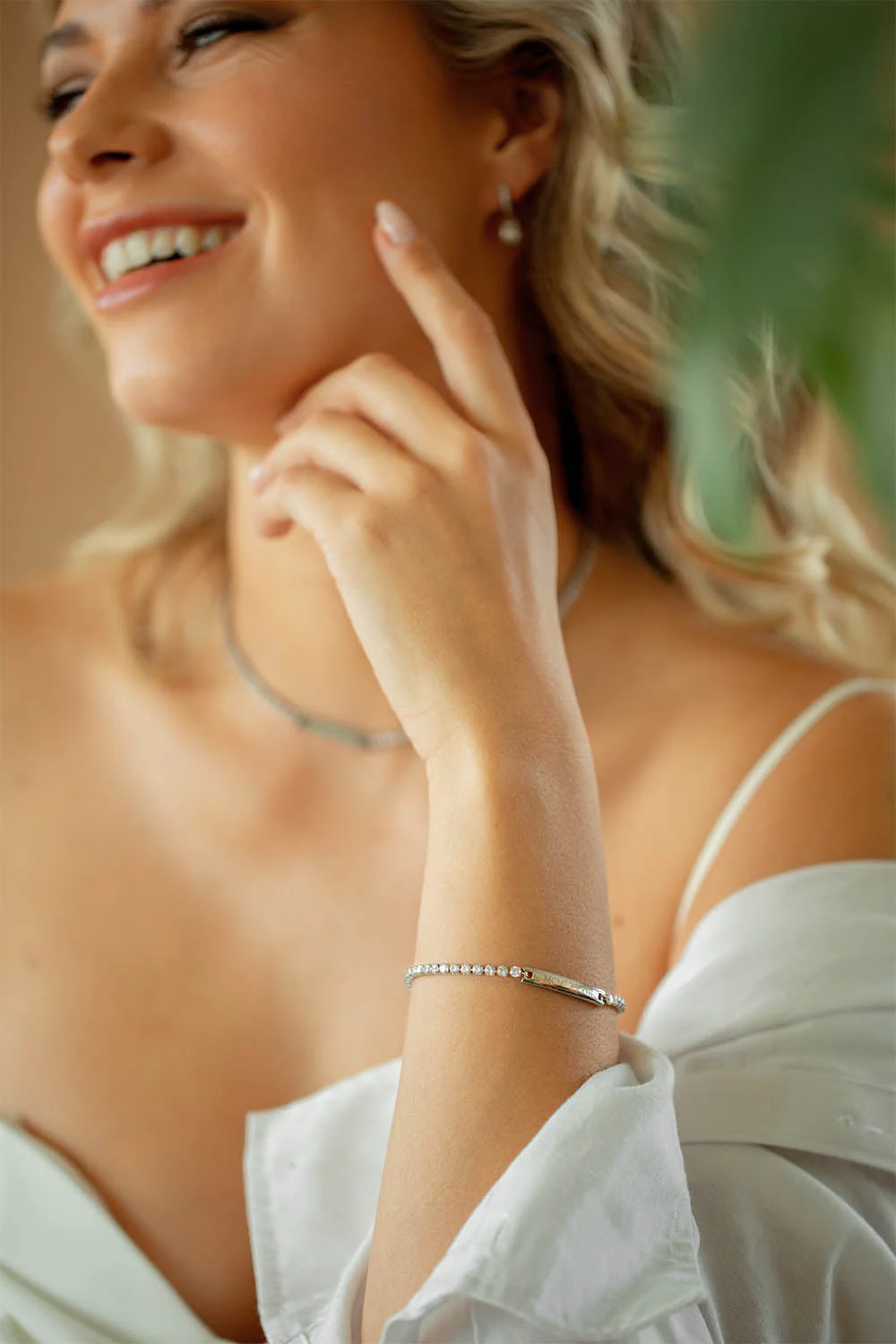 Engravable Tennis Bracelet - Image 3