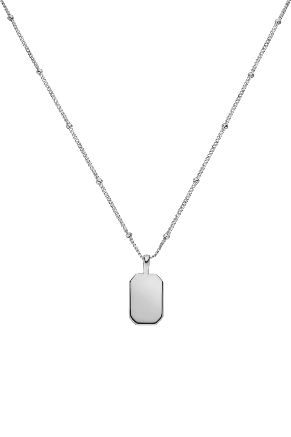 Engraving Necklace Oktagon