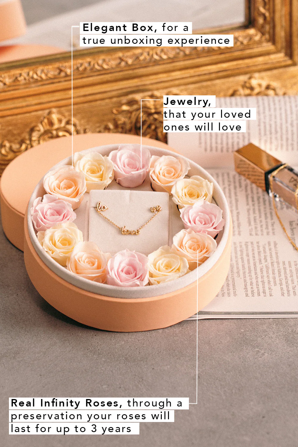 Love Rosebox Round - Image 2