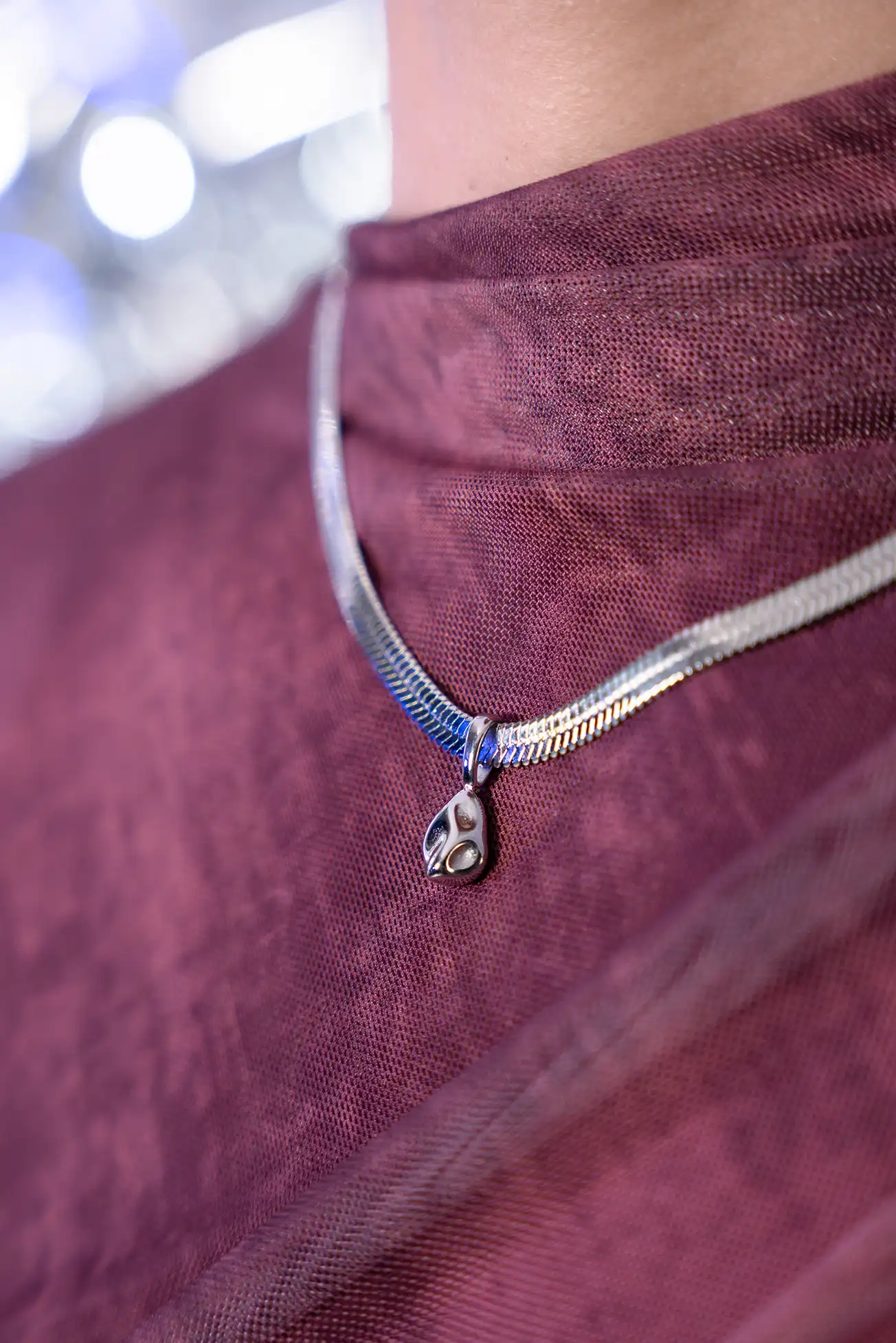 Molten Sleek Necklace - Image 5