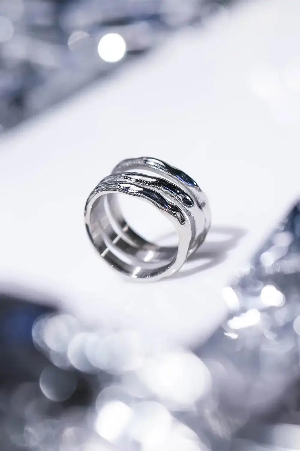 Molten Triple Ring - Image 5