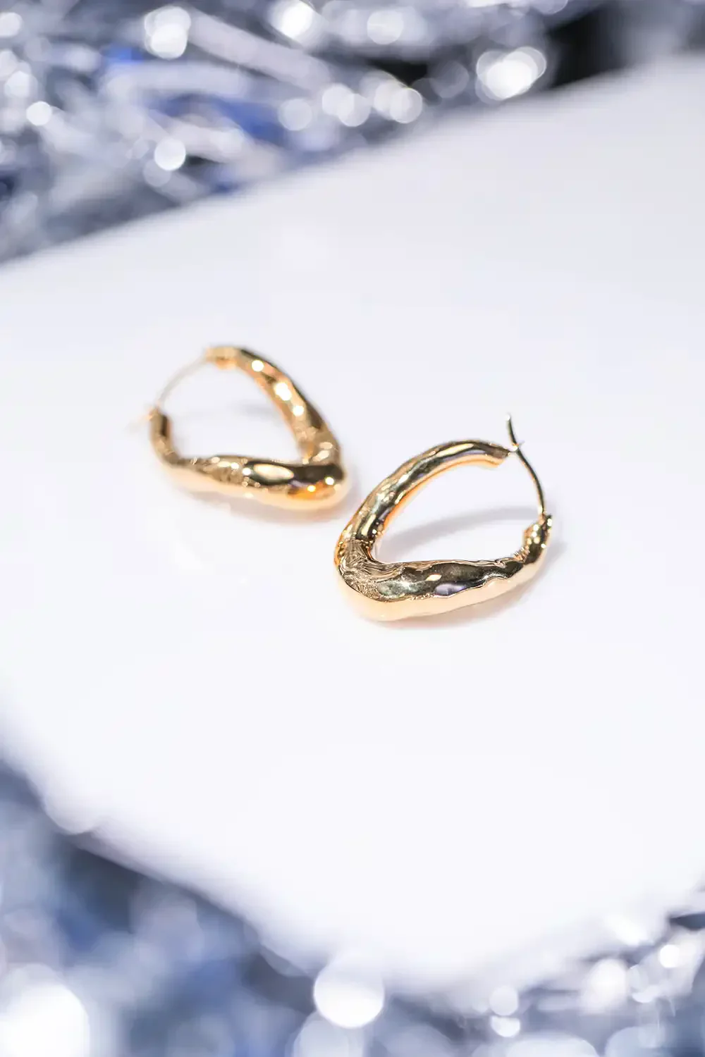 Molten Twisted Hoops - Image 6