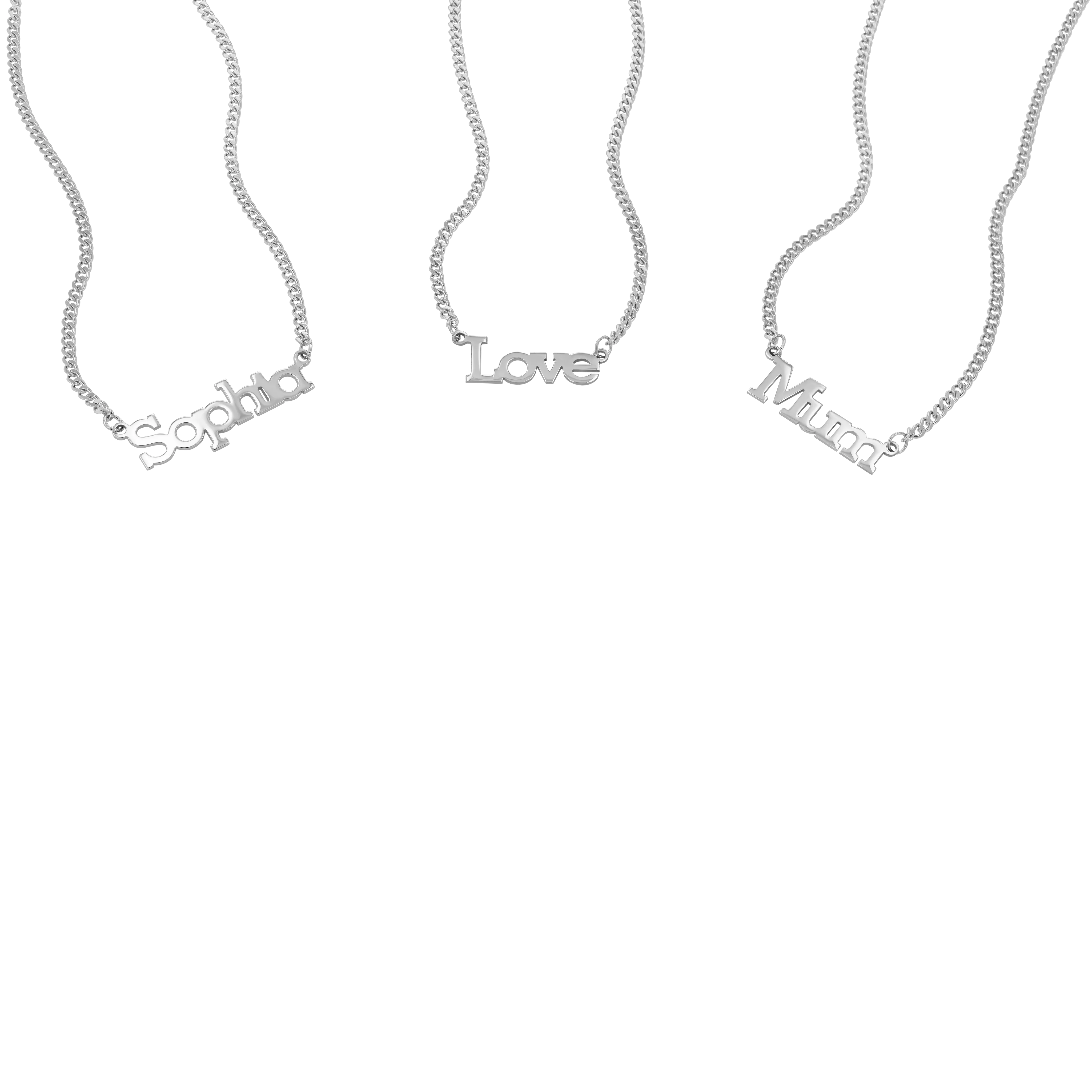 Name Necklace Bold - Image 5
