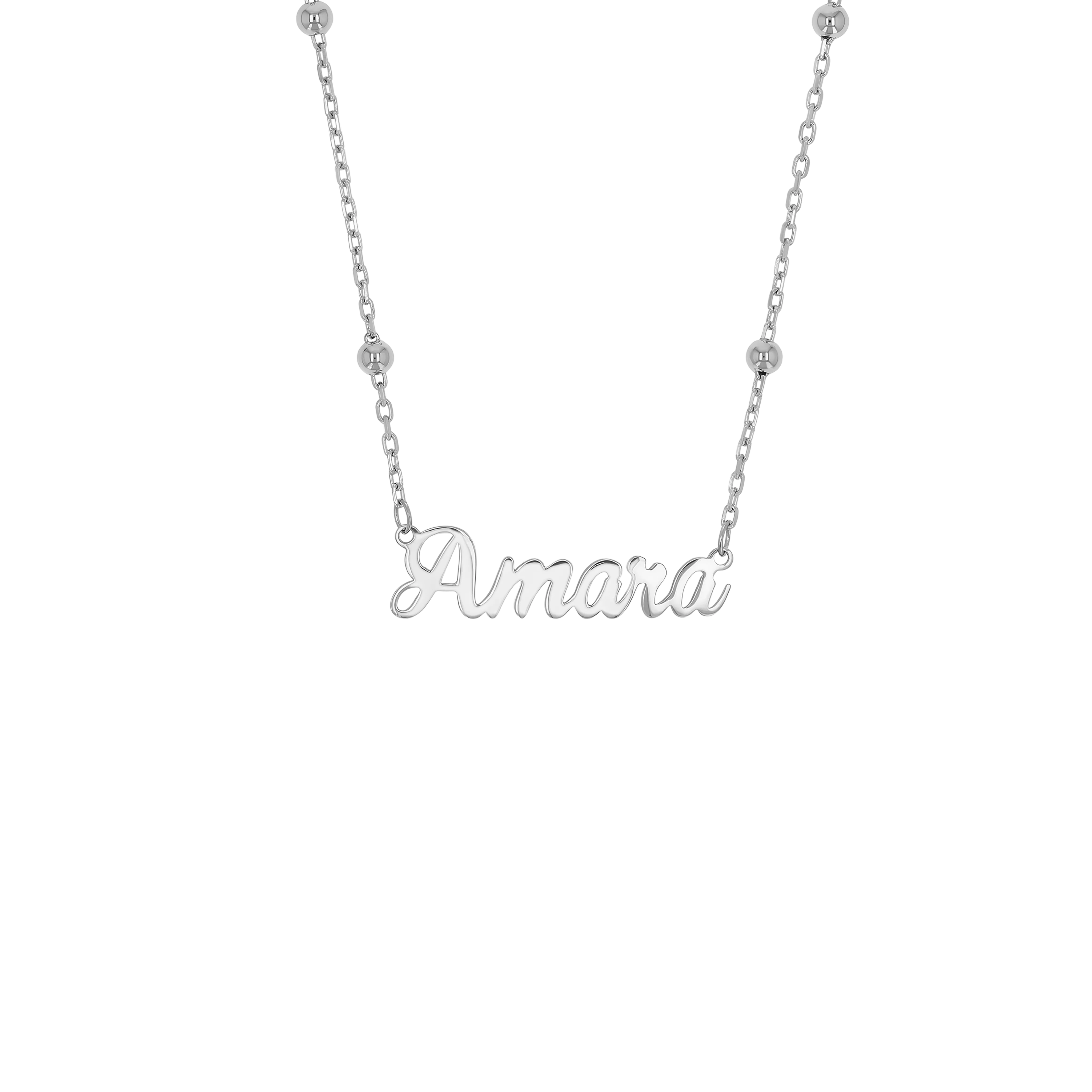 Name Necklace Curved - Image 3