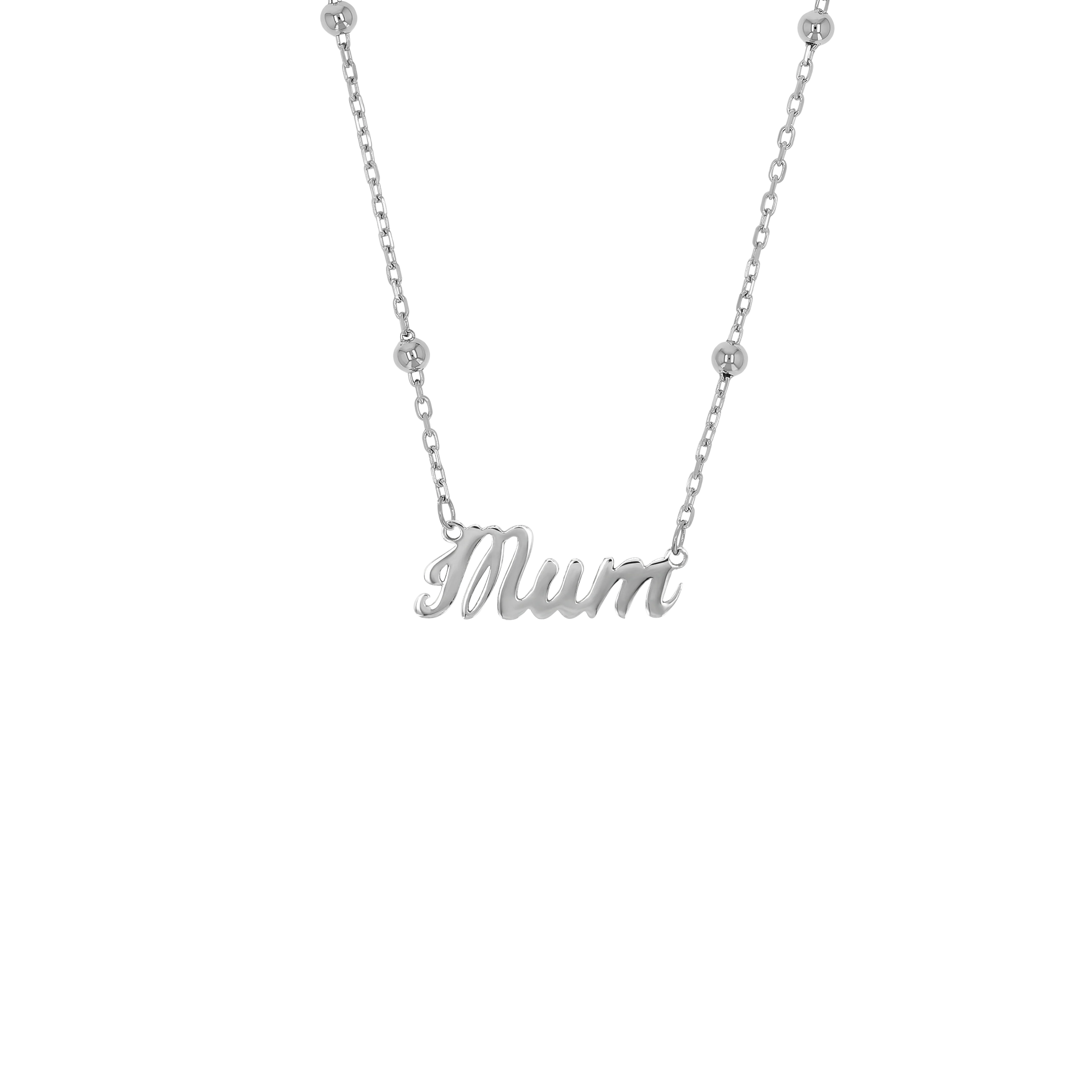 Name Necklace Curved - Image 4