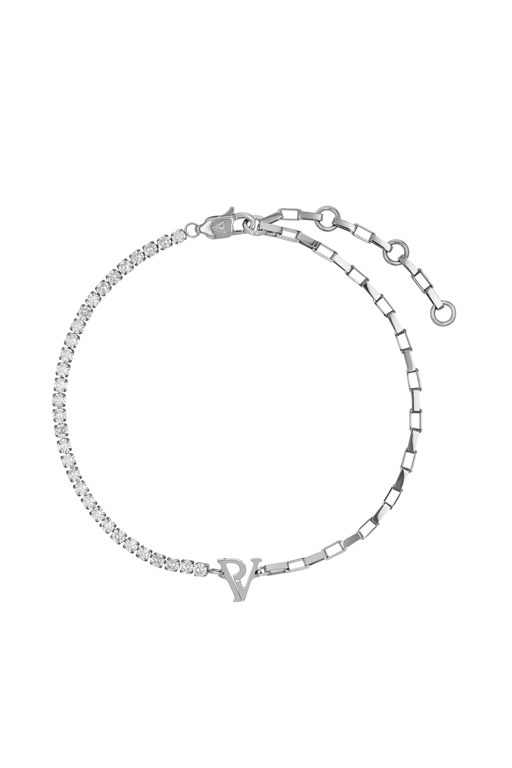 PV Tennis & Chain Anklet