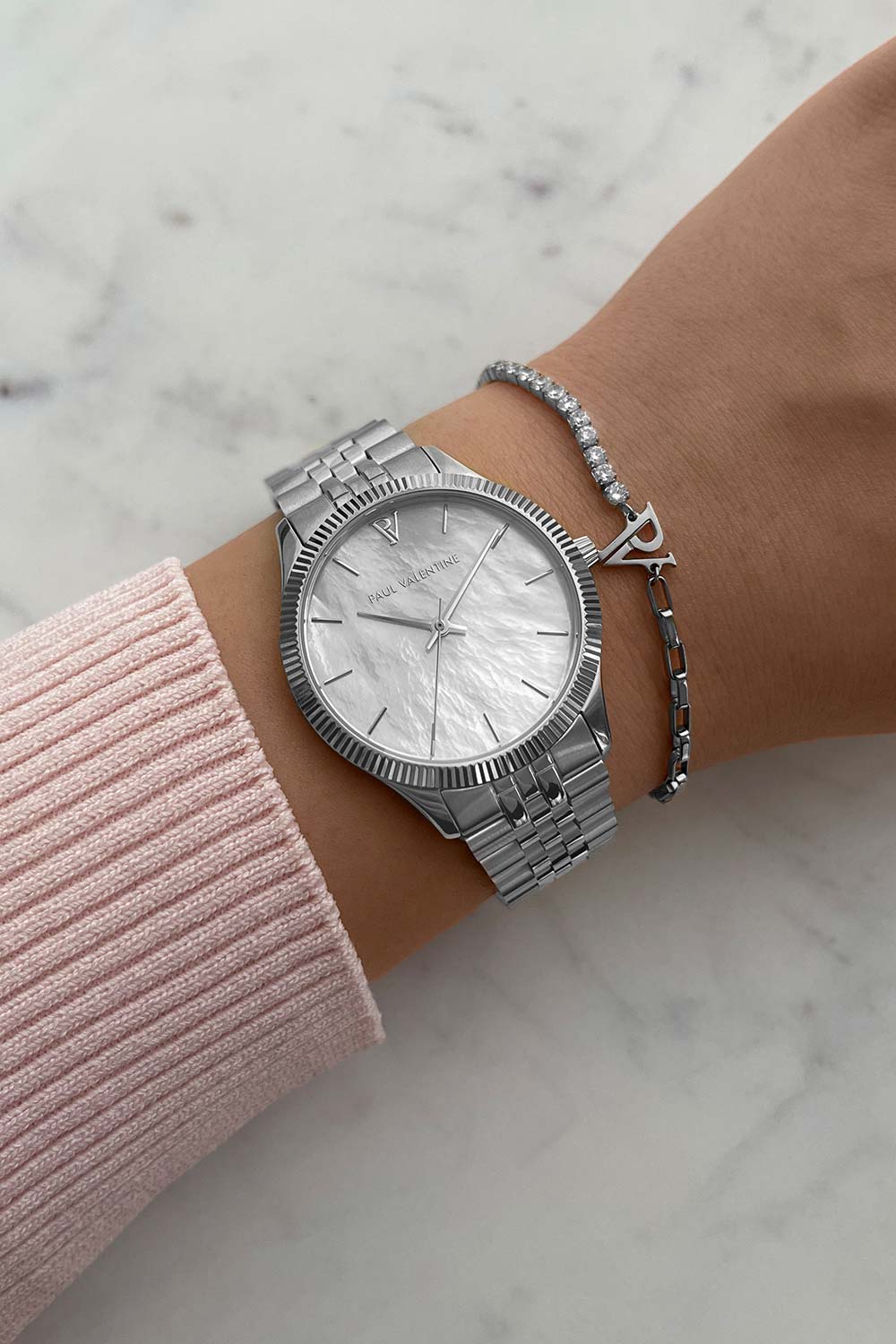 PV Tennis & Chain Bracelet - Image 5