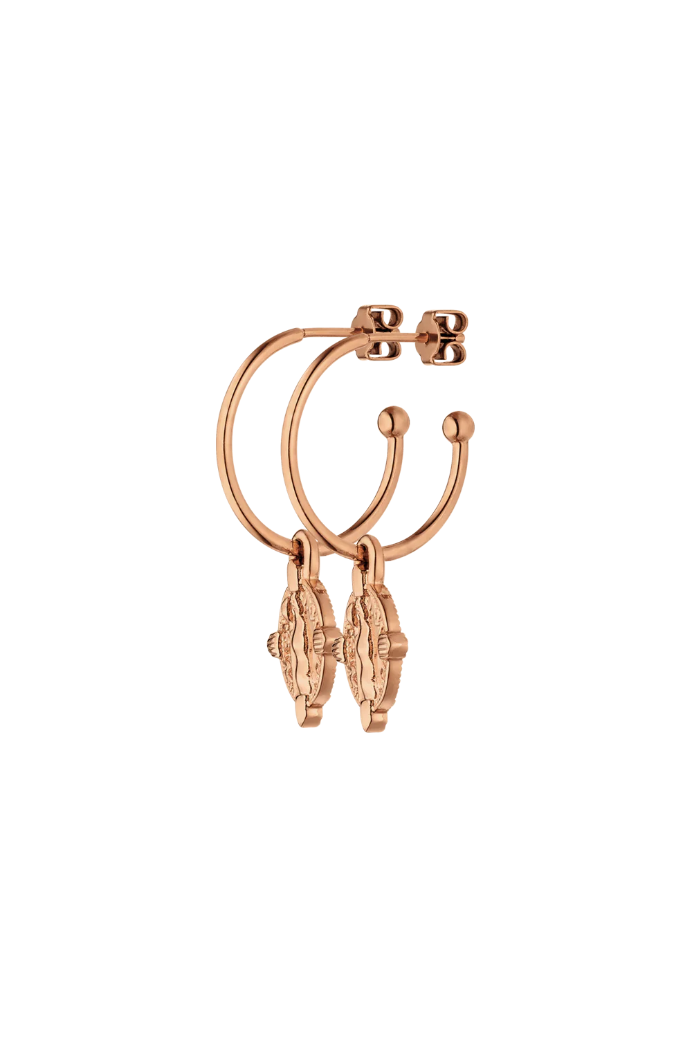 Small Medal Hoops - Image 2