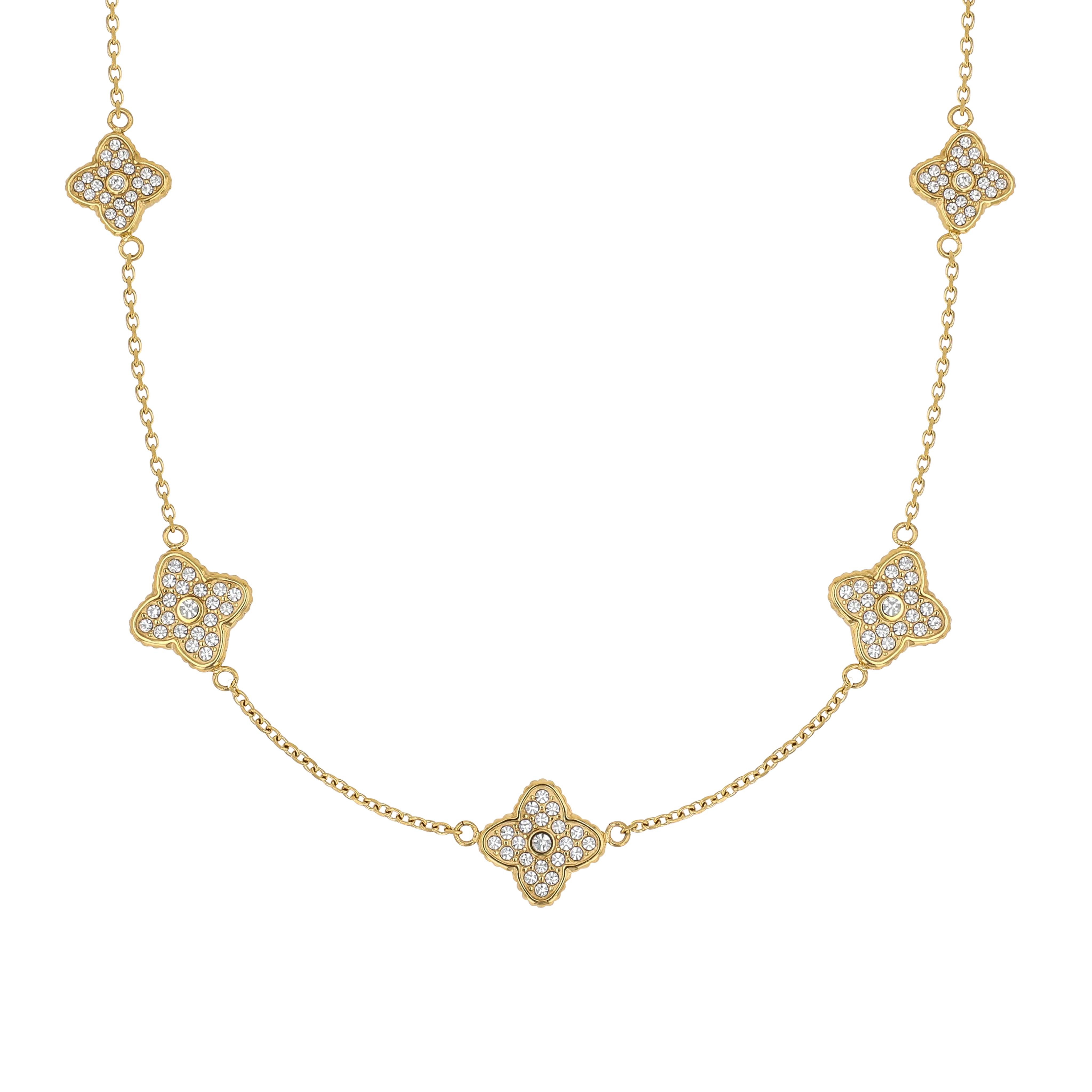Sparkling Blossom Necklace - Image 4