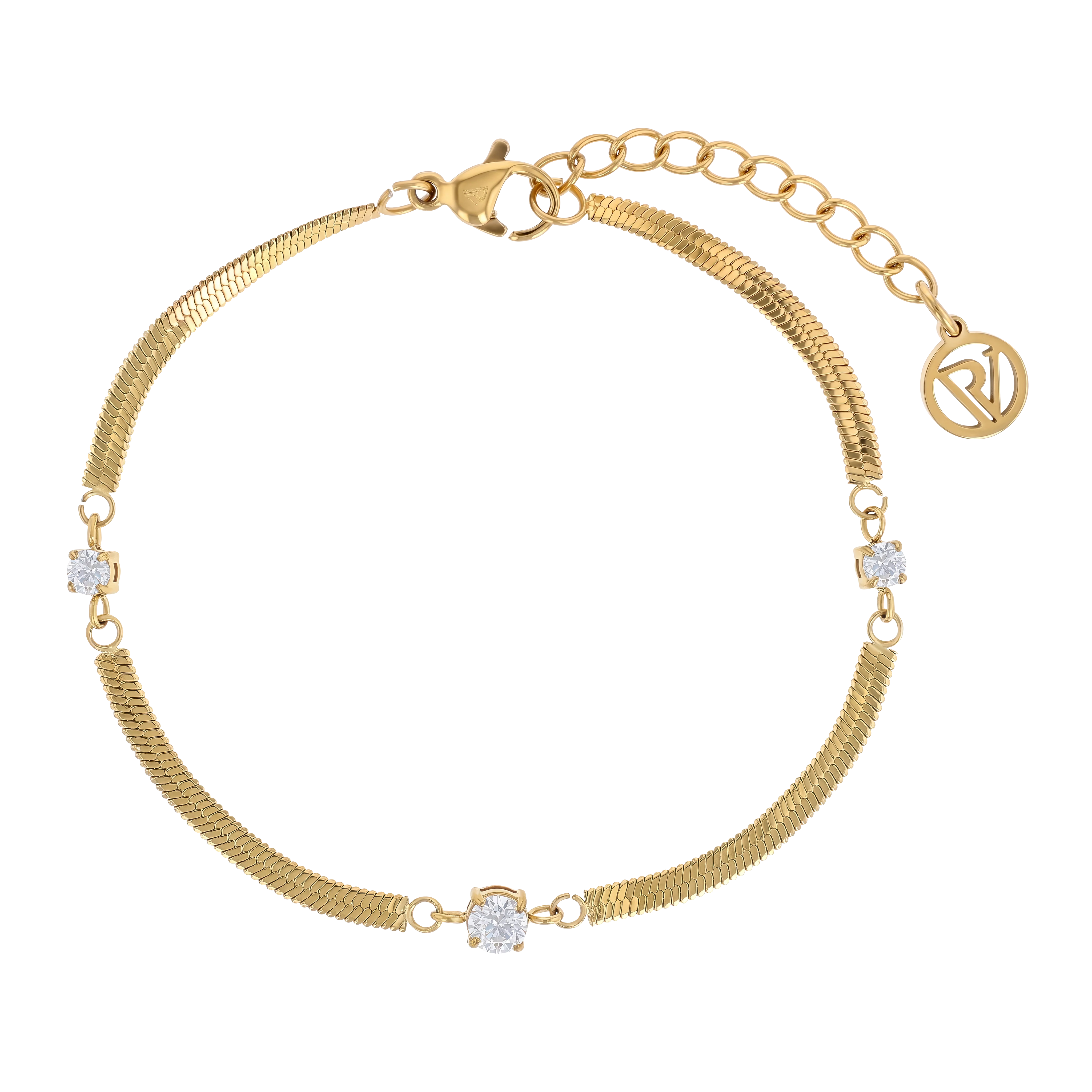 Floating Crystal Bracelet