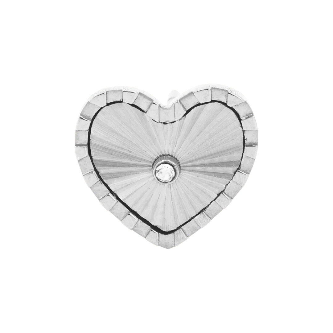 Sunray Heart Earstud - Image 3