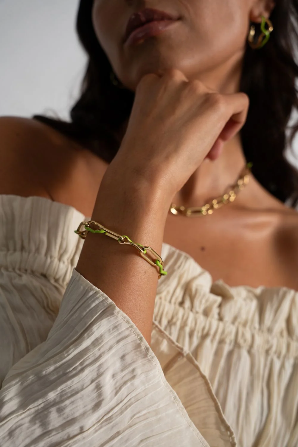 Wave Rush Enamel Bracelet - Image 3
